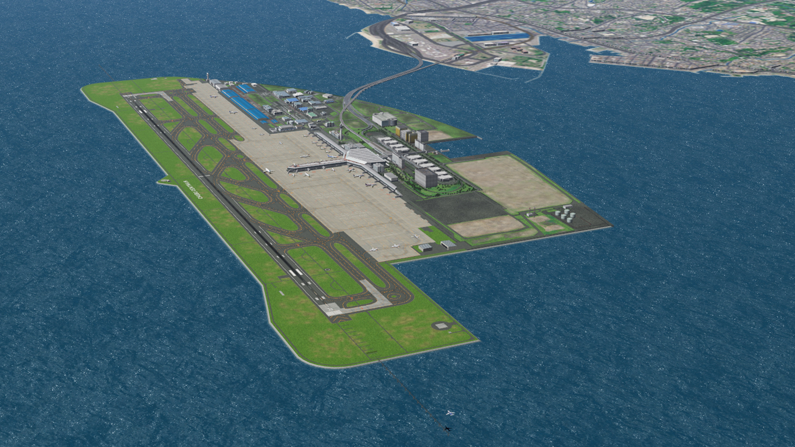 セントレアこと中部国際空港(イメージ)