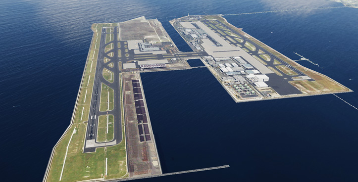 FS Add-on collection Kansai Intl Airport