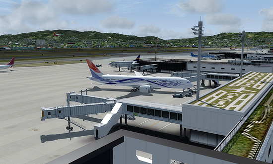 FS Add-on collection Osaka Intl Airport