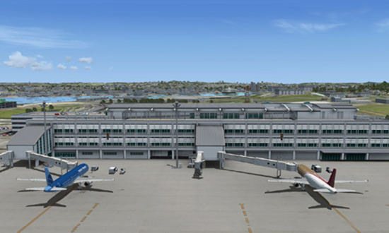 FS Add-on collection Naha Airport