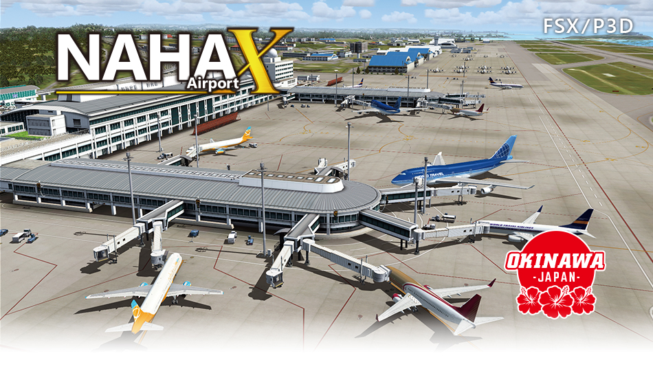 FS Add-on collection Naha Airport