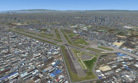 FSアドオンコレクション八尾空港＆大阪市街